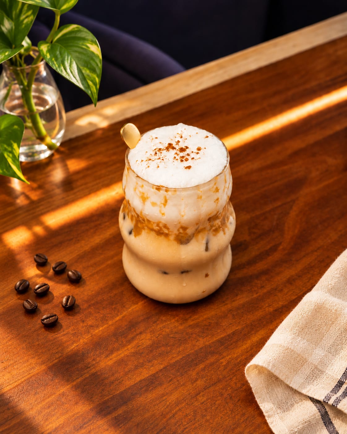 Biscoff Iced Latte