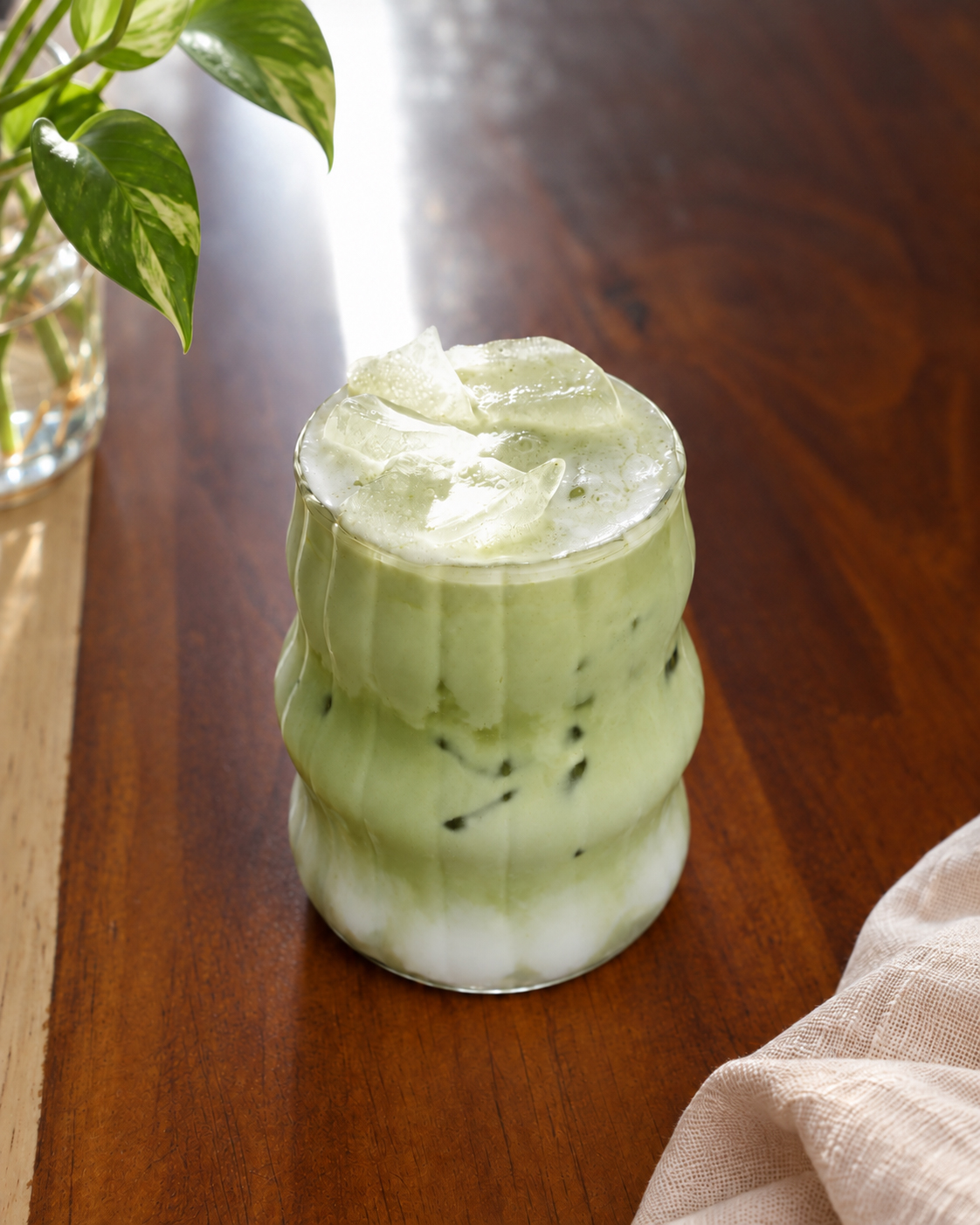 Pistachio Iced Latte