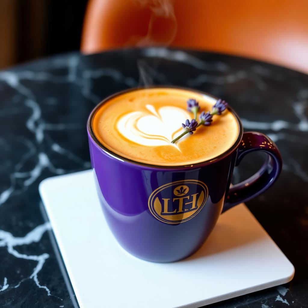Lavend'Or signature coffee